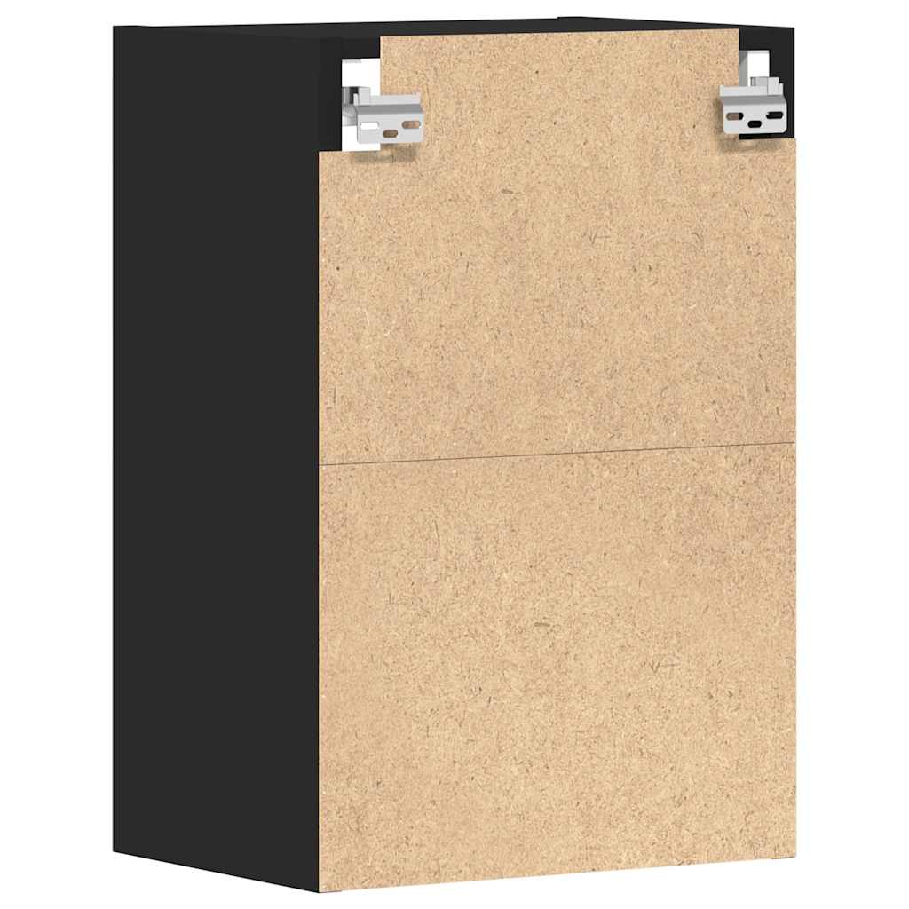 Mobile Pensile “Riga” Nero 40x29,5x60 cm in Legno Multistrato - homemem39