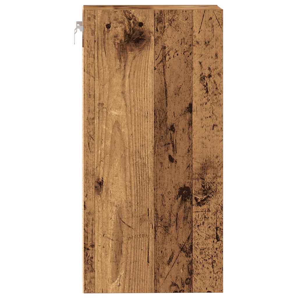 Mobile Pensile “Riga” Legno Antico 40x29,5x60 cm - homemem39