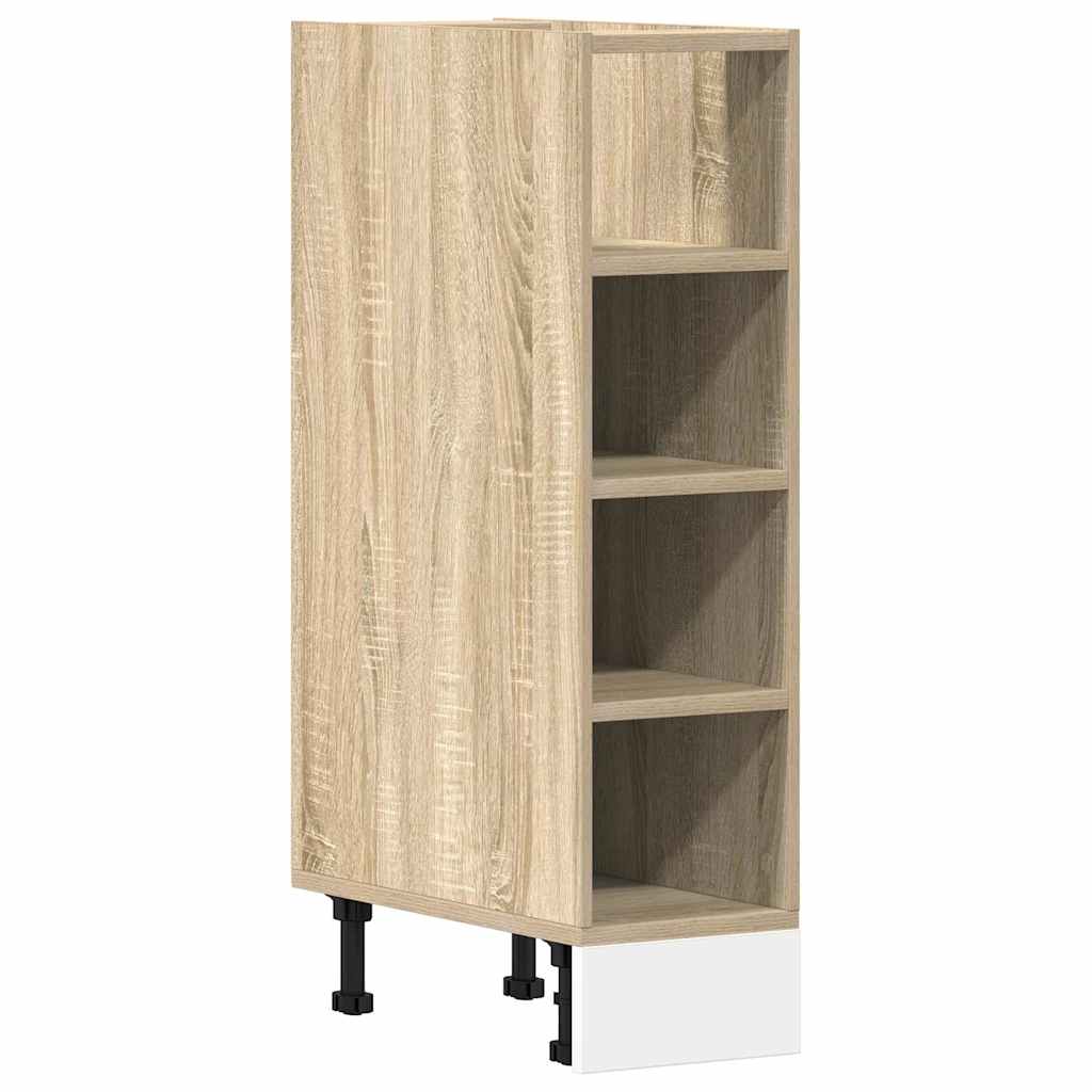 Armadio Inferiore “Riga” Rovere Sonoma 20x44,5x81,5 cm - homemem39