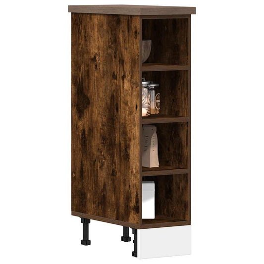 Armadio Inferiore “Riga” Rovere Fumo 20x44,5x81,5 cm - homemem39
