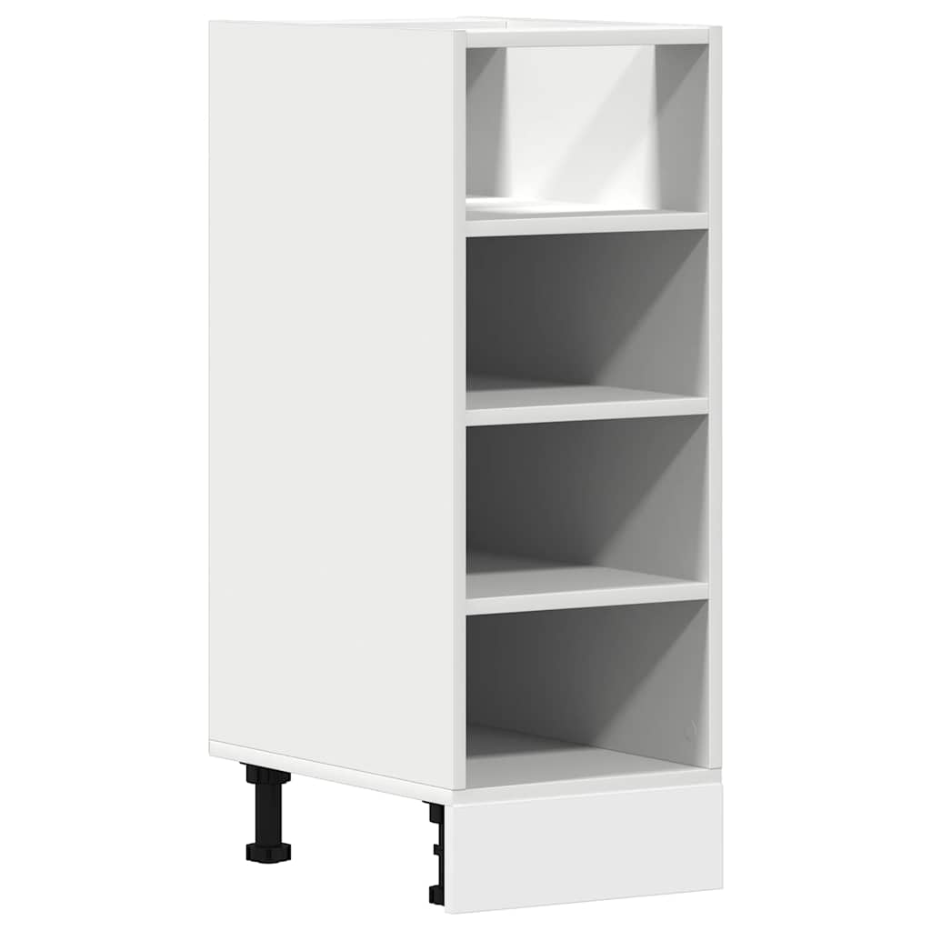 Armadio Inferiore “Riga” Bianco 30x44,5x81,5 cm - homemem39