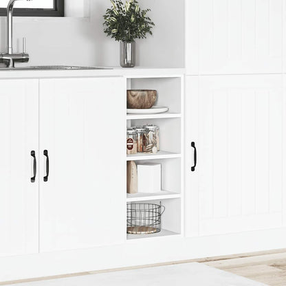 Armadio Inferiore “Riga” Bianco 30x44,5x81,5 cm - homemem39