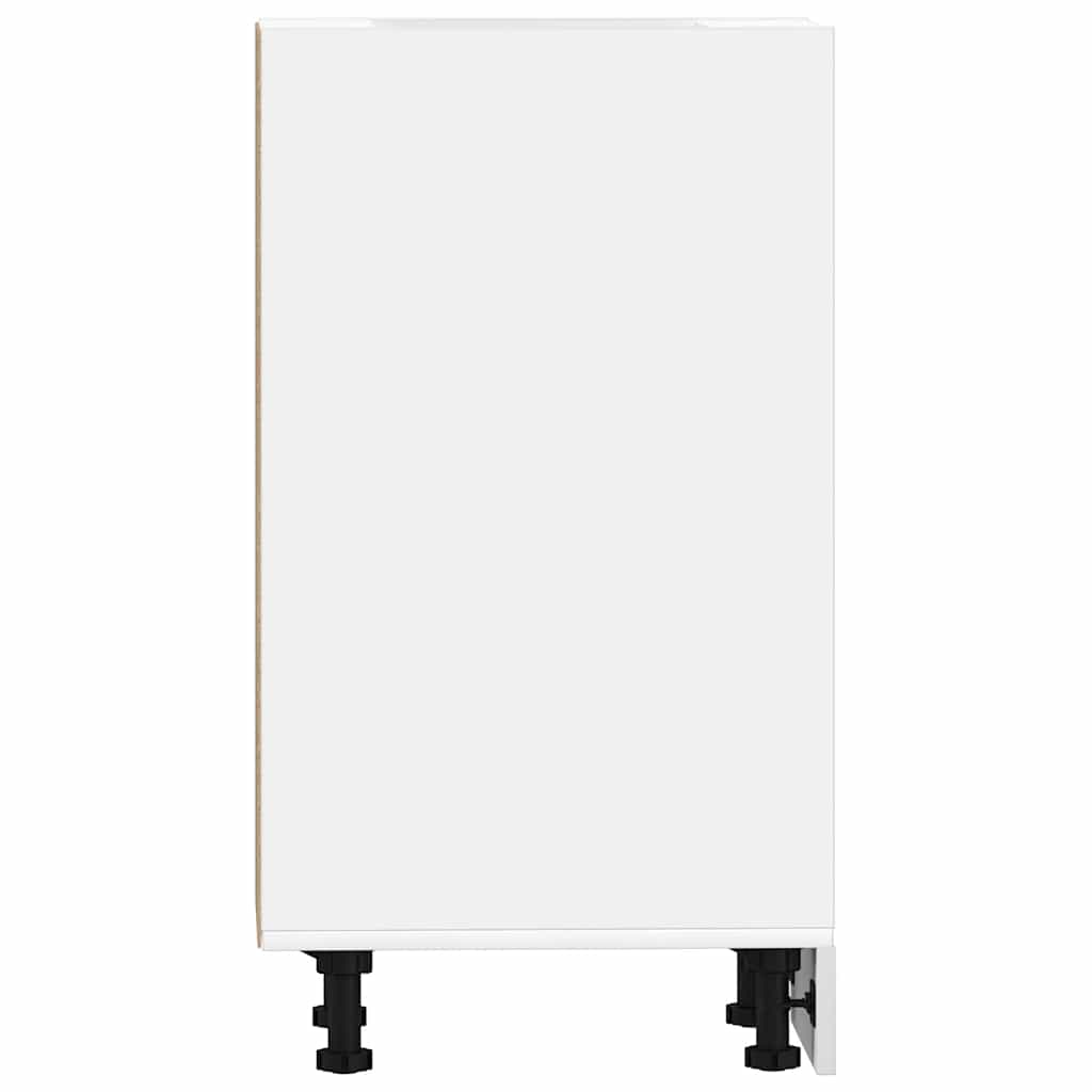 Armadio Inferiore “Riga” Bianco 30x44,5x81,5 cm - homemem39