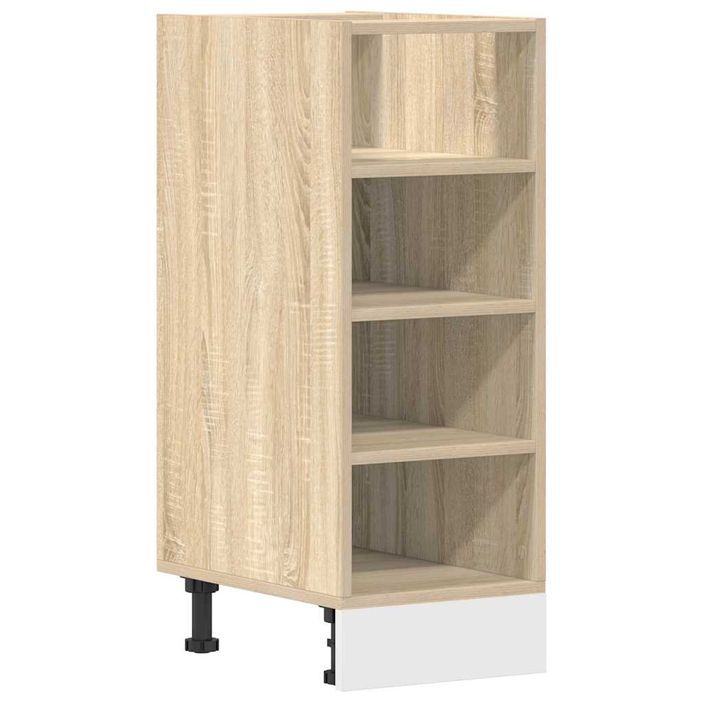 Armadio Inferiore “Riga” Rovere Sonoma 30x44,5x81,5 cm - homemem39