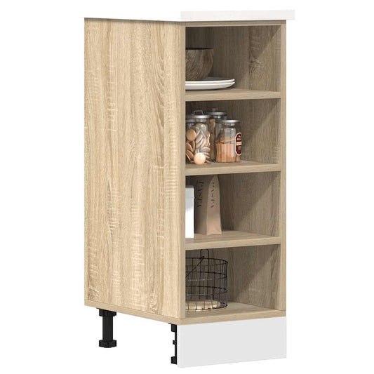 Armadio Inferiore “Riga” Rovere Sonoma 30x44,5x81,5 cm - homemem39