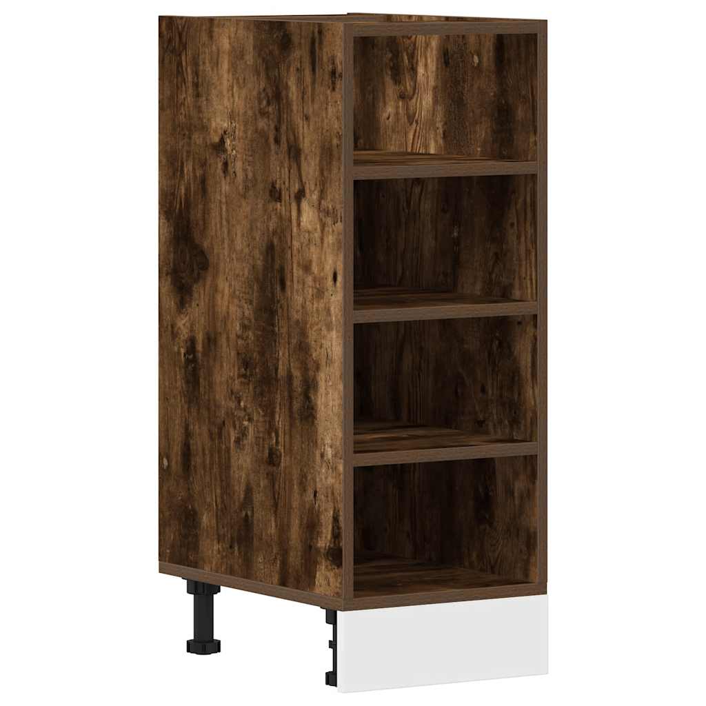 Armadio Inferiore “Riga” Rovere Fumo 30x44,5x81,5 cm - homemem39