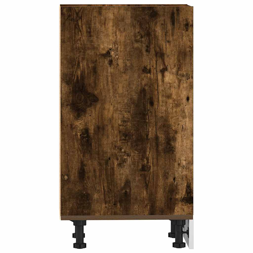 Armadio Inferiore “Riga” Rovere Fumo 30x44,5x81,5 cm - homemem39