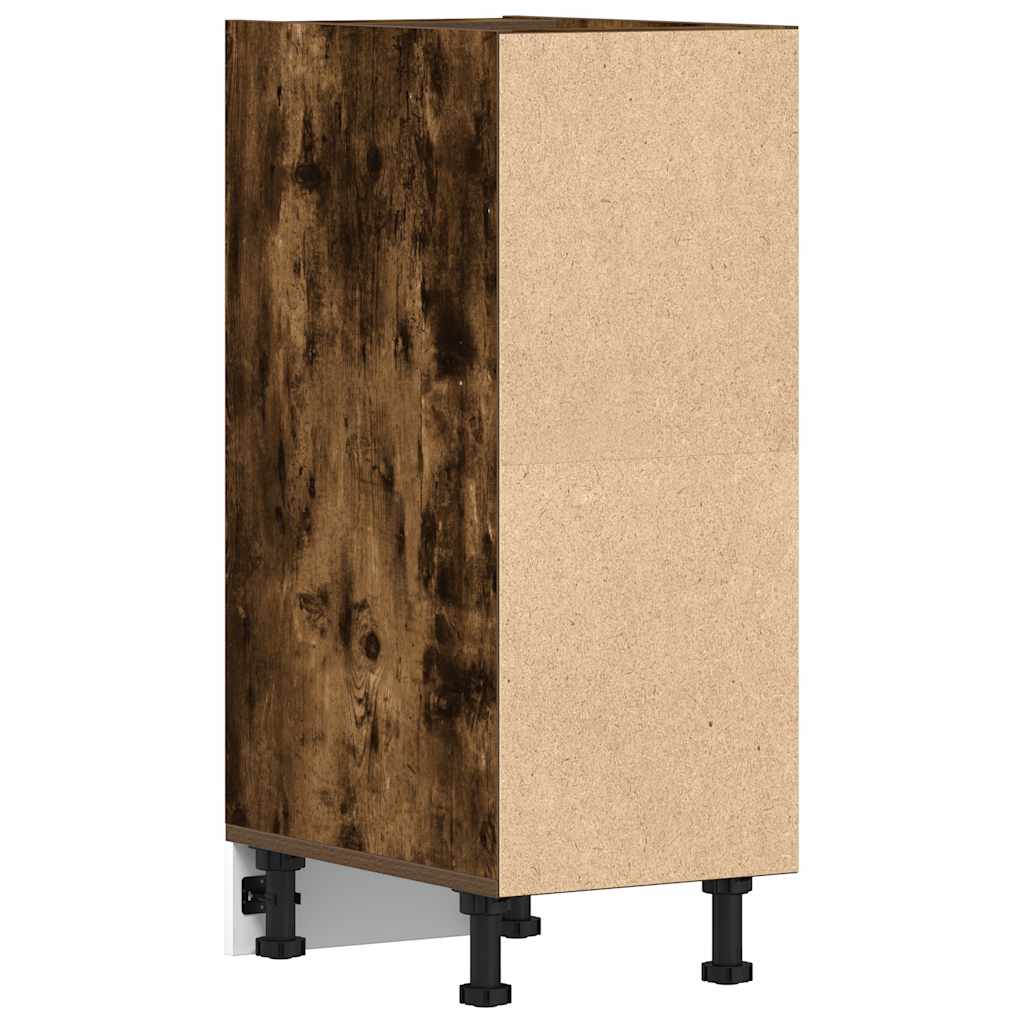 Armadio Inferiore “Riga” Rovere Fumo 30x44,5x81,5 cm - homemem39