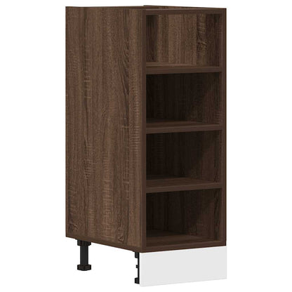 Armadio Inferiore “Riga” Rovere Marrone 30x44,5x81,5 cm - homemem39
