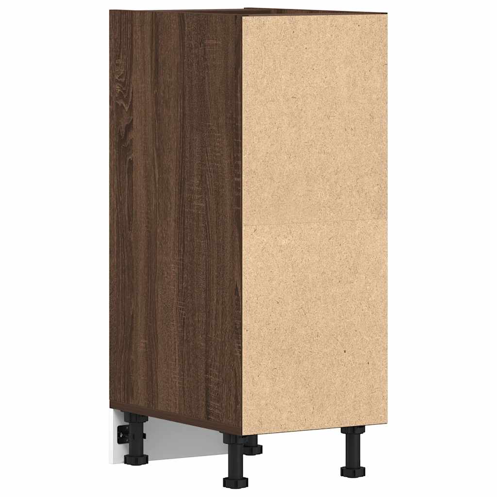 Armadio Inferiore “Riga” Rovere Marrone 30x44,5x81,5 cm - homemem39