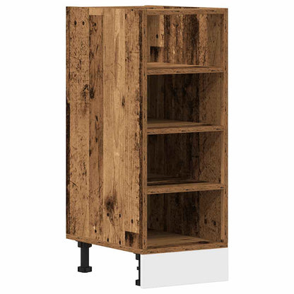 Armadio Inferiore “Riga” Legno Vecchio 30x44,5x81,5 cm - homemem39
