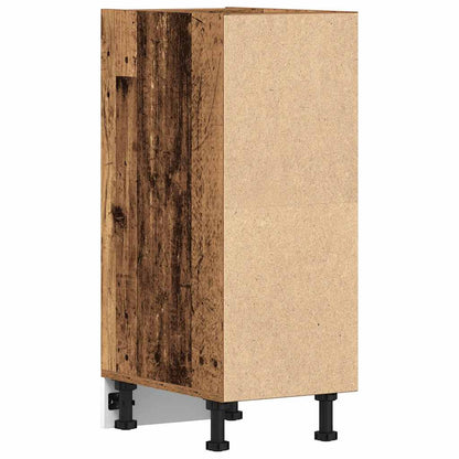 Armadio Inferiore “Riga” Legno Vecchio 30x44,5x81,5 cm - homemem39