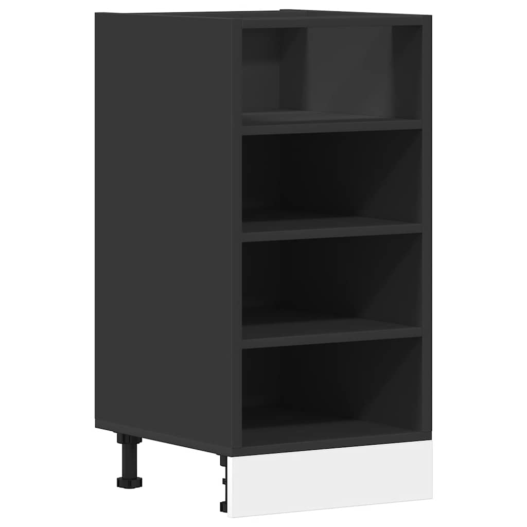 Armadio Inferiore “Riga” Nero 40x44,5x81,5 cm - homemem39