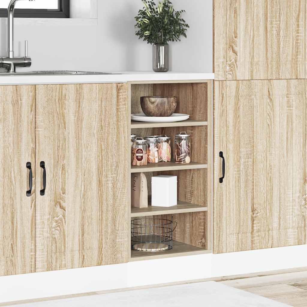 Armadio Inferiore “Riga” Rovere Sonoma 40x44,5x81,5 cm - homemem39