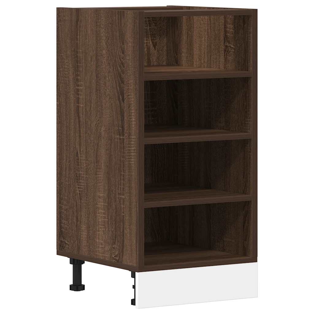 Armadio Inferiore “Riga” Rovere Marrone 40x44,5x81,5 cm | homemem39