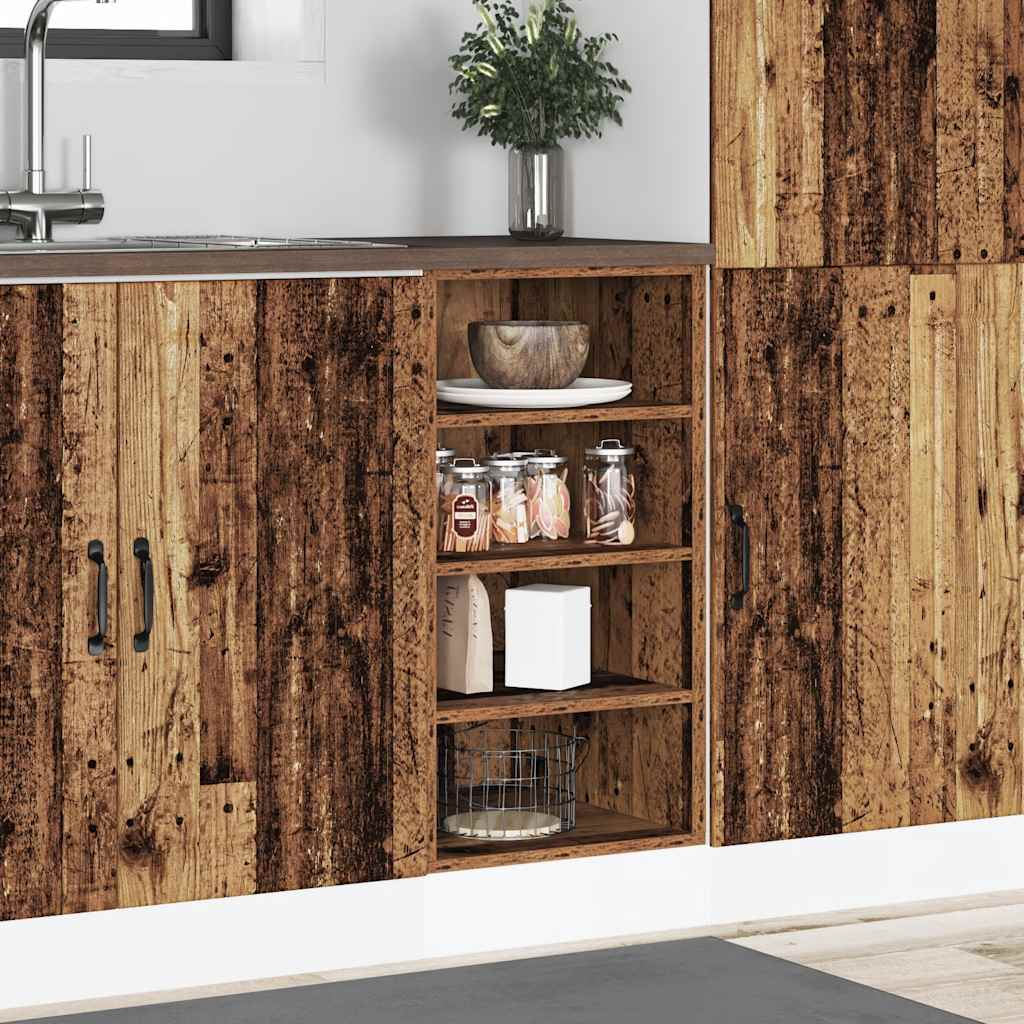 Armadio Inferiore “Riga” Legno Antico 40x44,5x81,5 cm | homemem39