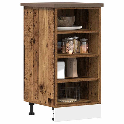 Armadio Inferiore “Riga” Legno Antico 40x44,5x81,5 cm | homemem39