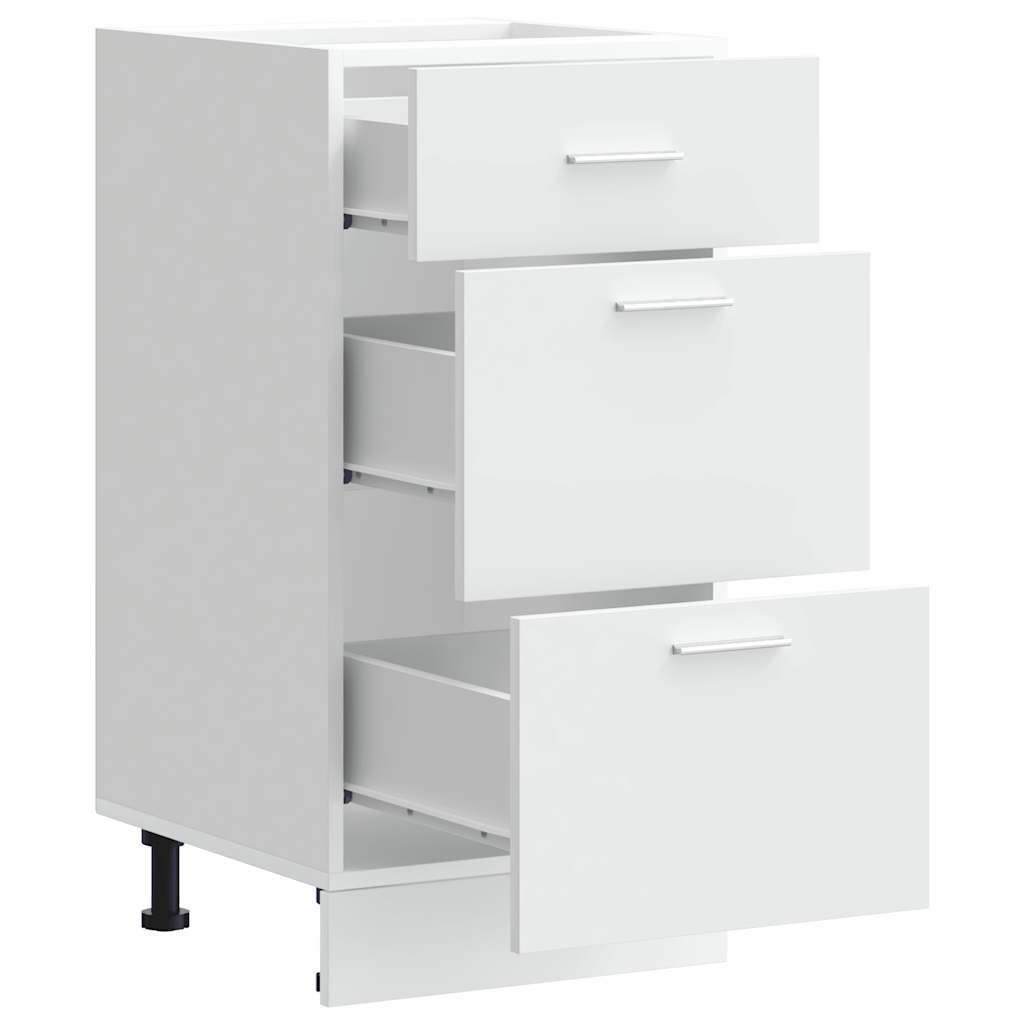 Armadio Inferiore “Lyon” Bianco 40x46x81,5 cm - homemem39