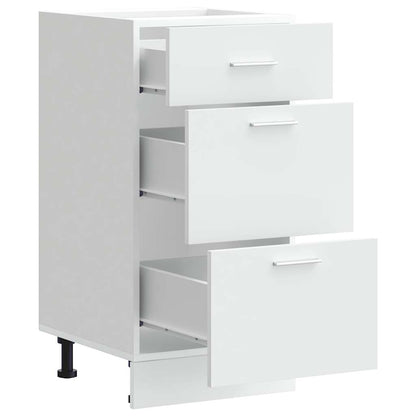 Armadio Inferiore “Lyon” Bianco 40x46x81,5 cm - homemem39