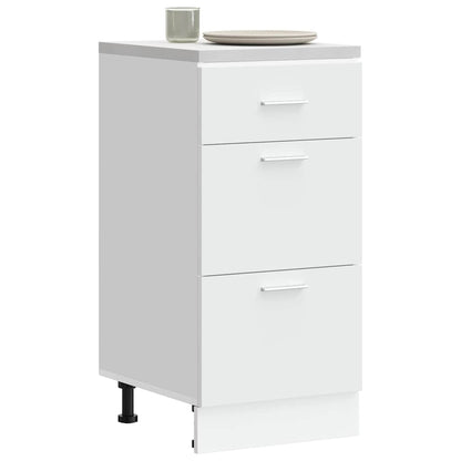Armadio Inferiore “Lyon” Bianco 40x46x81,5 cm - homemem39