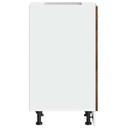 Armadio Inferiore “Lyon” Rovere Fumo 40x46x81,5cm | homemem39