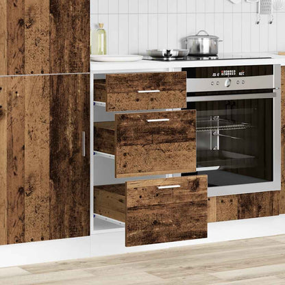 Armadio Inferiore “Lyon” Legno Antico 40x46x81,5 cm | homemem39