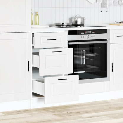 Base da Cucina Porto Bianco in Legno Multistrato | homemem39