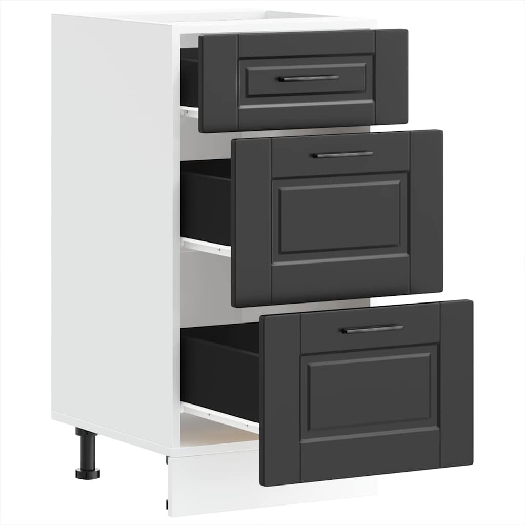Base da Cucina Porto Nero in Legno Multistrato - homemem39