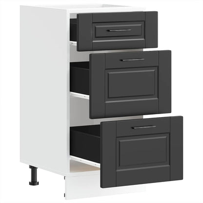 Base da Cucina Porto Nero in Legno Multistrato - homemem39