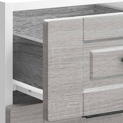 Base da Cucina Porto Grigio Sonoma in Legno Multistrato - homemem39