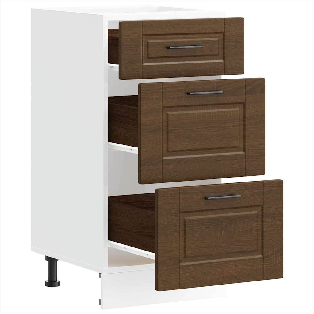 Base da Cucina Porto Rovere Marrone in Legno Multistrato | homemem39