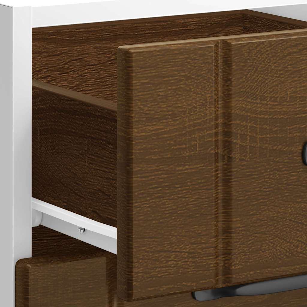 Base da Cucina Lucca Rovere Marrone in Legno Multistrato - homemem39