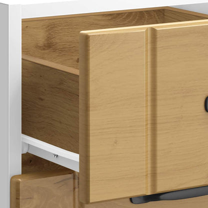 Base da Cucina Lucca Rovere Artigianale in Legno Multistrato - homemem39
