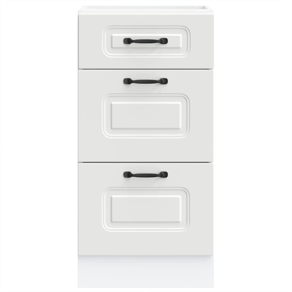 Base da Cucina Kalmar Bianco in Legno Multistrato