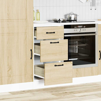 Base da Cucina Kalmar Rovere Sonoma in Legno Multistrato - homemem39
