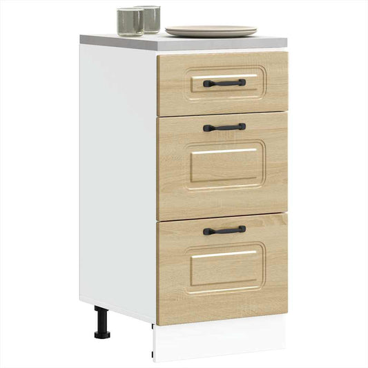 Base da Cucina Kalmar Rovere Sonoma in Legno Multistrato - homemem39