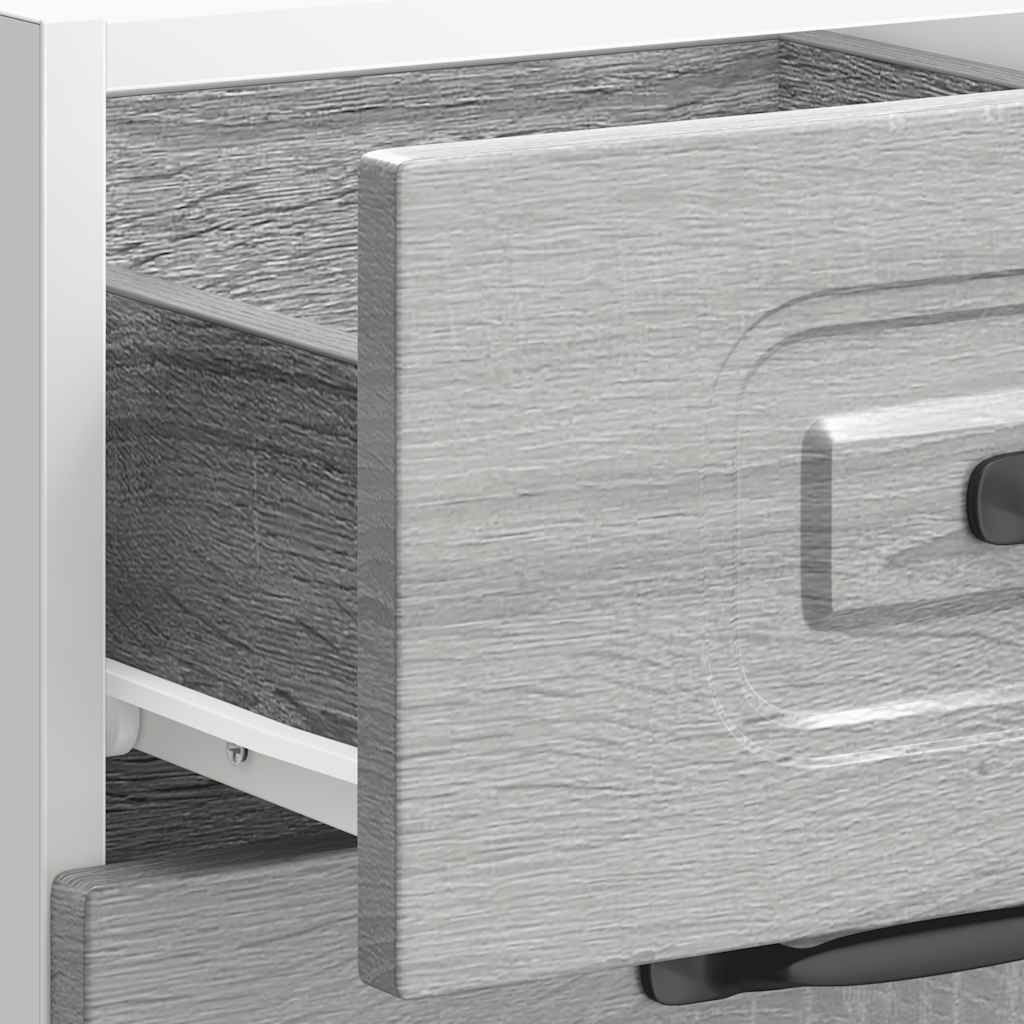 Base da Cucina Kalmar Grigio Sonoma in Legno Multistrato - homemem39
