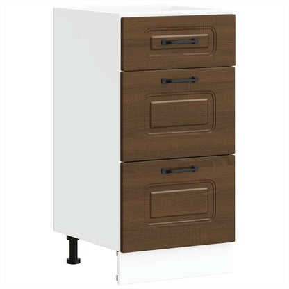 Base da Cucina Kalmar Rovere Marrone in Legno Multistrato | homemem39