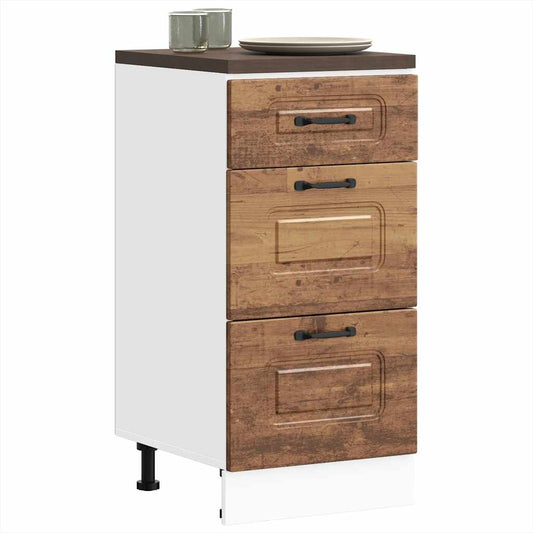 Base da Cucina Kalmar Legno Vecchio in Legno Multistrato - homemem39