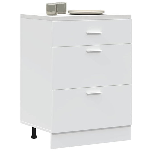 Base da Cucina “Lyon” Bianco in Legno Multistrato - homemem39