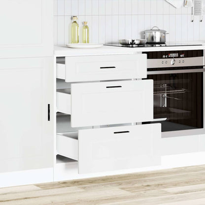 Base da Cucina Porto Bianco in Legno Multistrato - homemem39