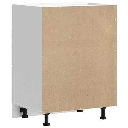 Mobiletto da cucina "Porto" Bianco lucido in legno ingegnerizzato