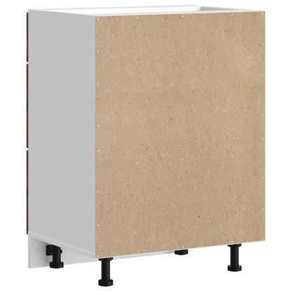 Base da Cucina Lucca Rovere Fumo in Legno Multistrato | homemem39