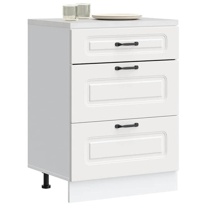 Base da Cucina Kalmar Bianco in Legno Multistrato - homemem39