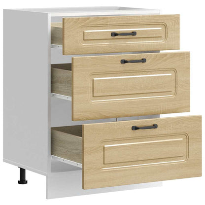 Base da Cucina Kalmar Rovere Sonoma in Legno Multistrato - homemem39