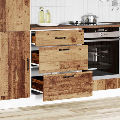 Base da Cucina Kalmar Legno Vecchio in Legno Multistrato | homemem39