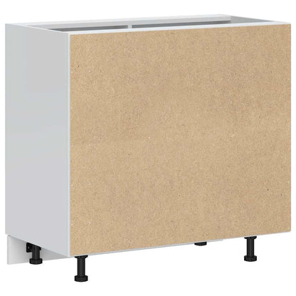 Mobile Base Lavello “Lyon” Rovere Fumo in Legno Multistrato | homemem39