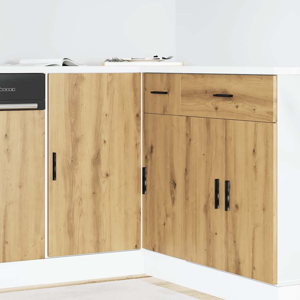 Mobile Base Lavello “Lyon” Rovere Artigianale