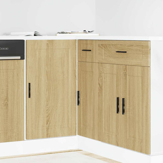 Base da Cucina Porto Rovere Sonoma in Legno Multistrato - homemem39