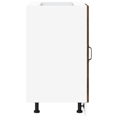 Base da Cucina Porto Rovere Fumo in Legno Multistrato | homemem39